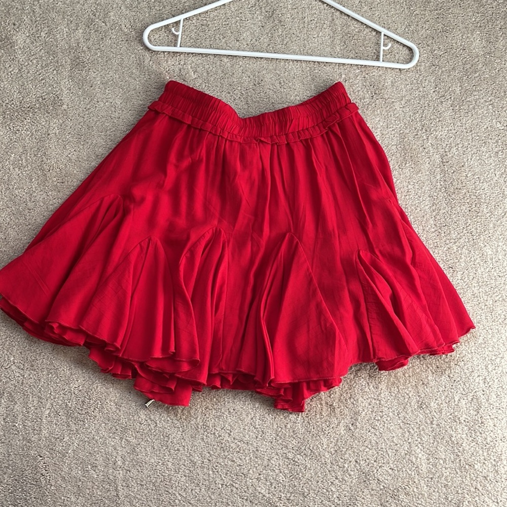 Red Skort - Picture 2 of 2